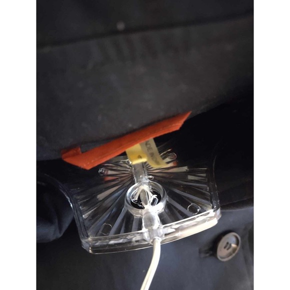 Hunter Navy Blue Trench Coat With Belt Size 4 - Picture 5 of 5